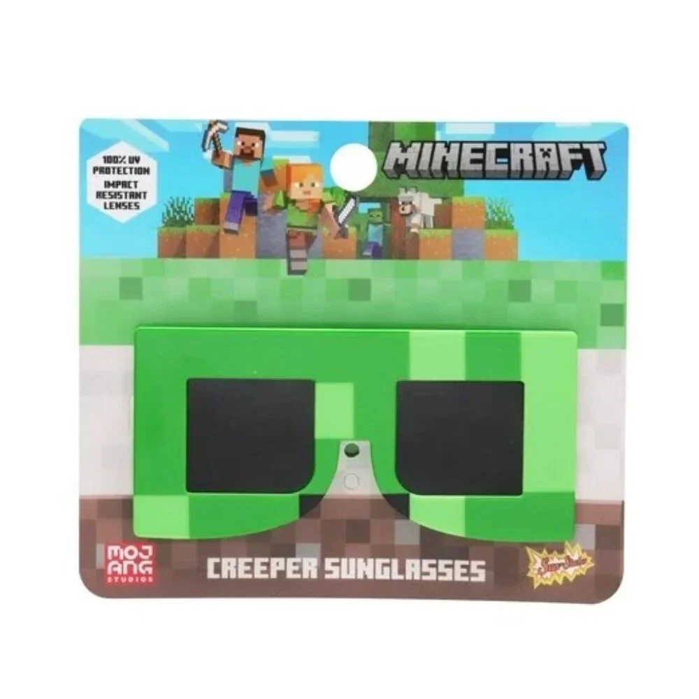 Minecraft Creeper Sunglasses Kids 2/6 NIB
